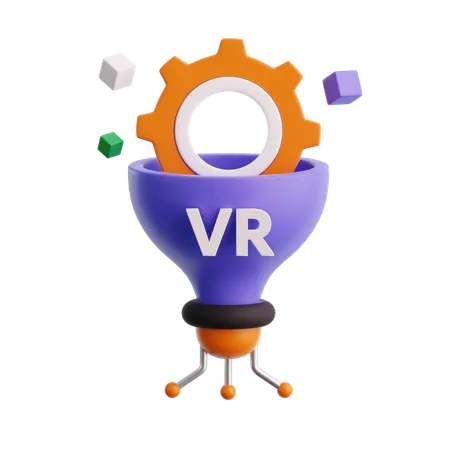 Idées de réalité virtuelle  3D Icon