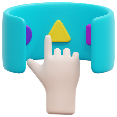 Vr Interaction  3D Icon