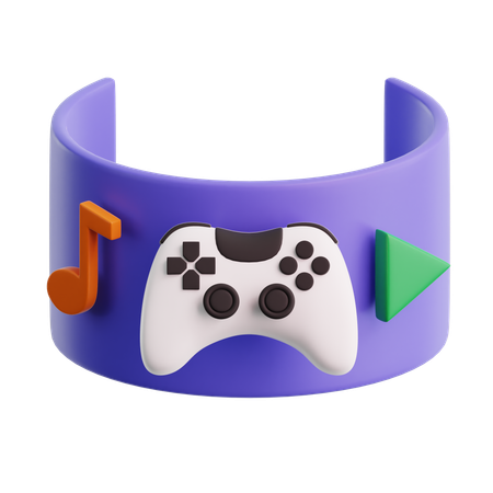 VR joypad  3D Icon