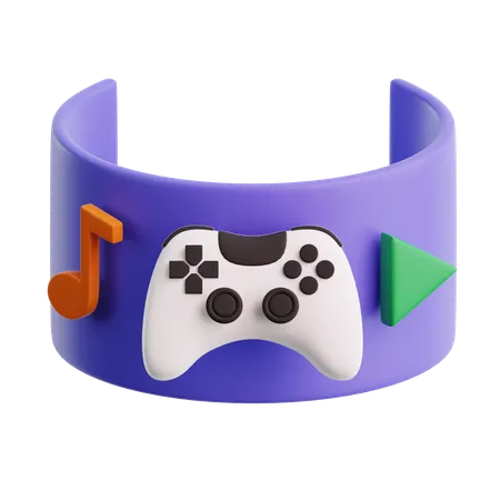 VR joypad  3D Icon