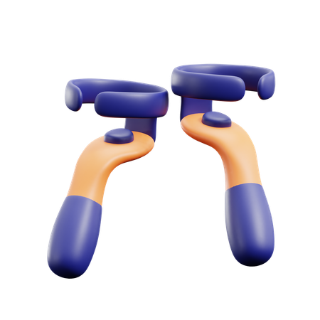 Vr Joystick  3D Icon