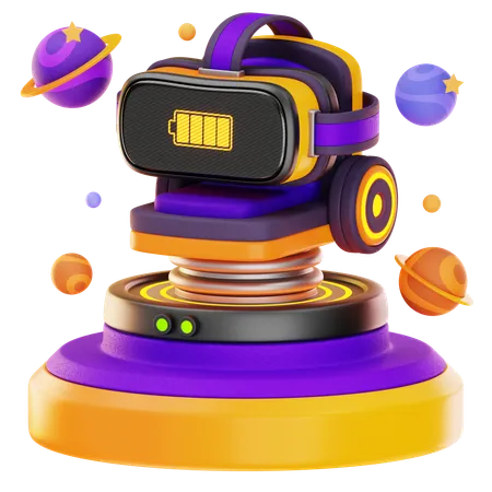 VR MACHINE  3D Icon