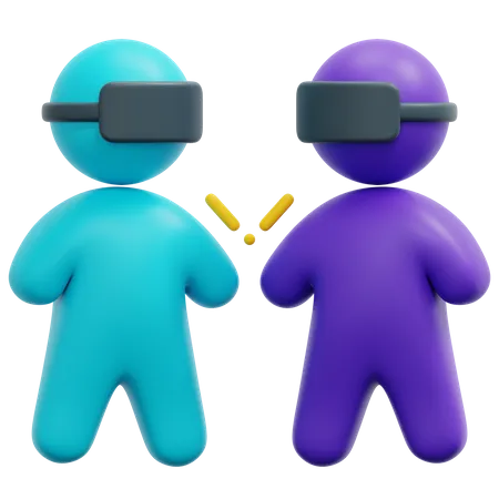 Vr Meeting  3D Icon