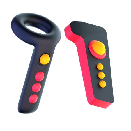 Vr Motion Controller  3D Icon