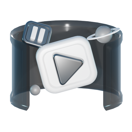 VR MULTIMEDIA  3D Icon