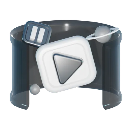 VR MULTIMEDIA  3D Icon