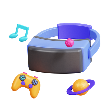 Mundo VR  3D Icon