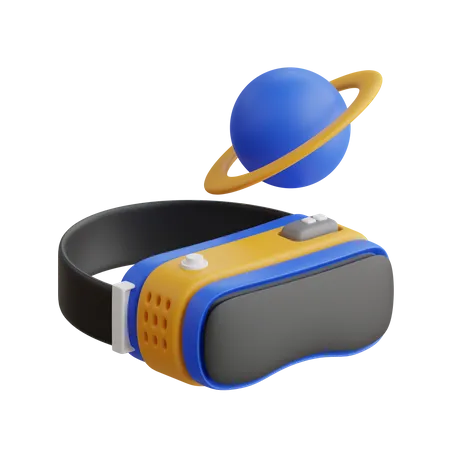 Mundo VR  3D Icon