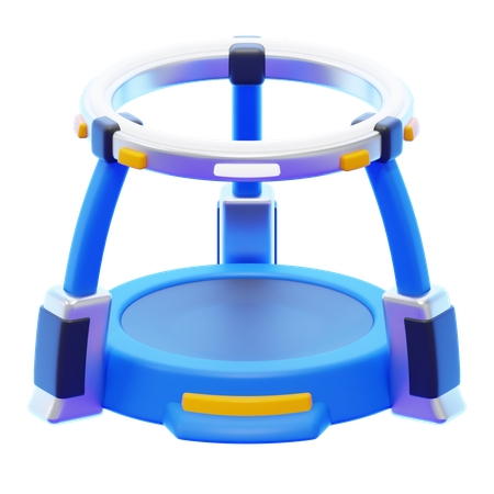 VR PLATFORM  3D Icon