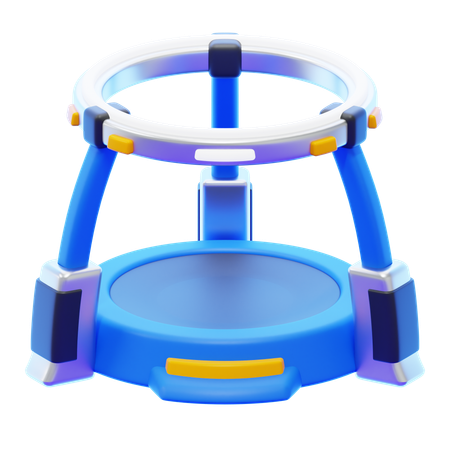 VR PLATFORM  3D Icon