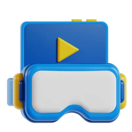 Vr Play  3D Icon