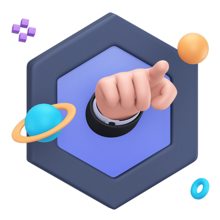 Vr Portal  3D Icon