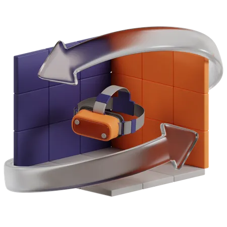 Vr Room  3D Icon