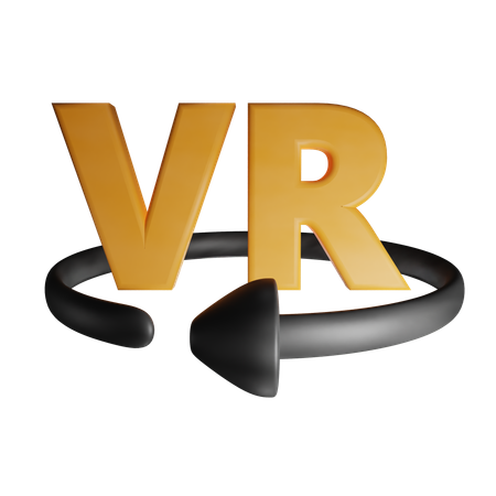 Vr Rotation  3D Icon
