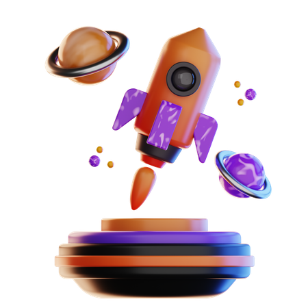 Vr Space  3D Icon