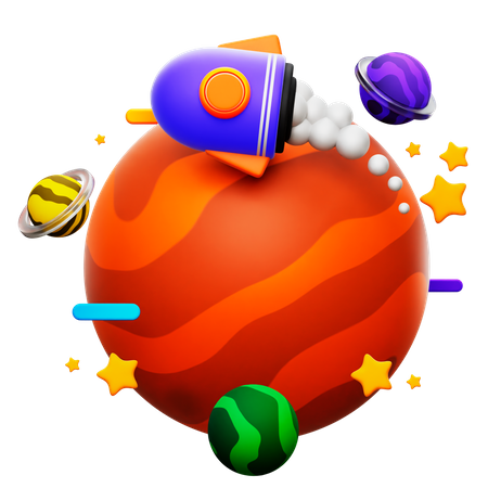 Vr Space 3D Icon