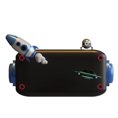 Vr Space Game  3D Icon