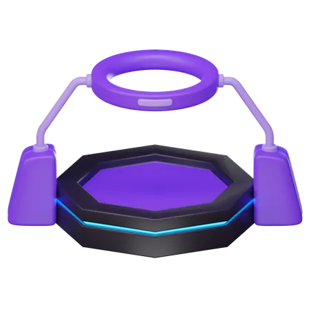 Vr Station  3D Icon