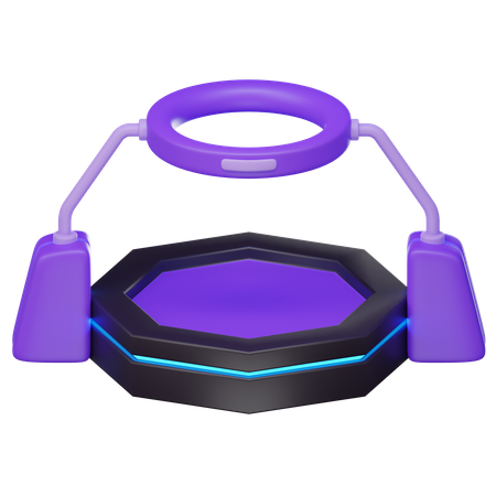 Vr Station  3D Icon