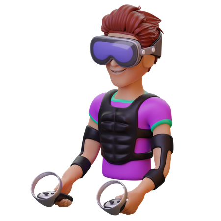 Vr Suit  3D Icon