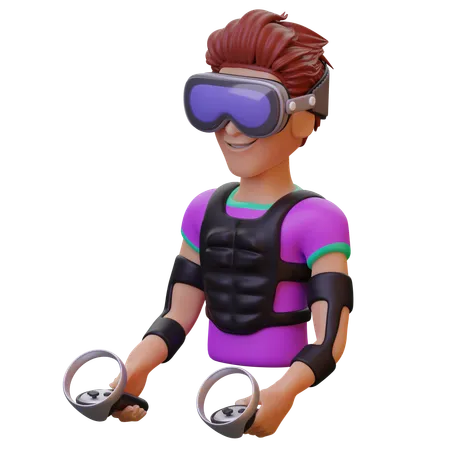 Vr Suit  3D Icon