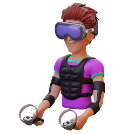 Vr Suit  3D Icon