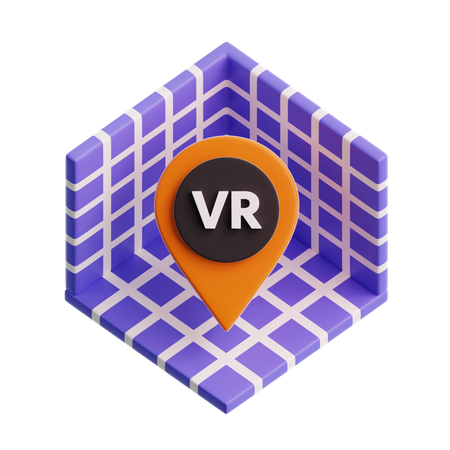VR technology  3D Icon