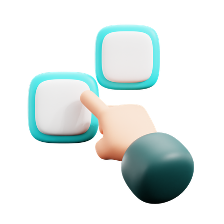 VR Touch  3D Icon