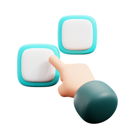 VR Touch  3D Icon