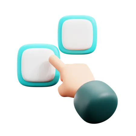 VR Touch  3D Icon