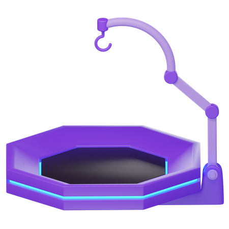 Vr Treadmill  3D Icon