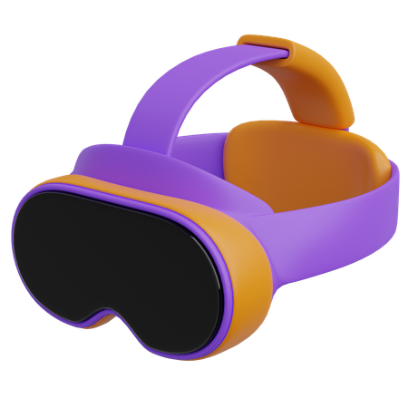 Verre VR  3D Icon