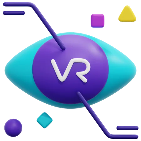 Vr Vision  3D Icon