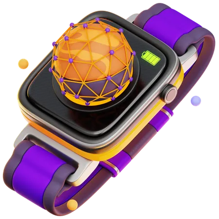 VR WATCH  3D Icon