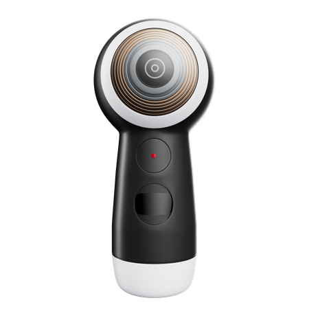 Webcam virtuelle  3D Icon