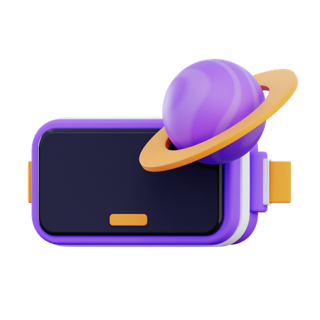 VR-Welt  3D Icon