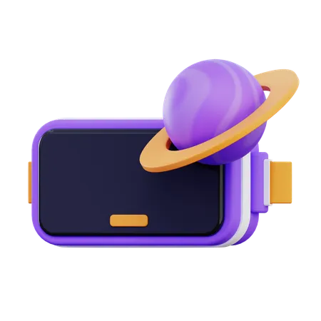 VR-Welt  3D Icon