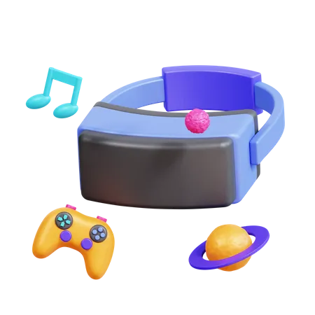 VR-Welt  3D Icon