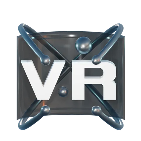 VR WORD  3D Icon