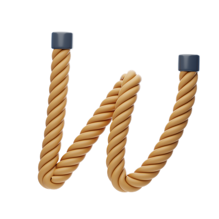 W  Letter  3D Icon