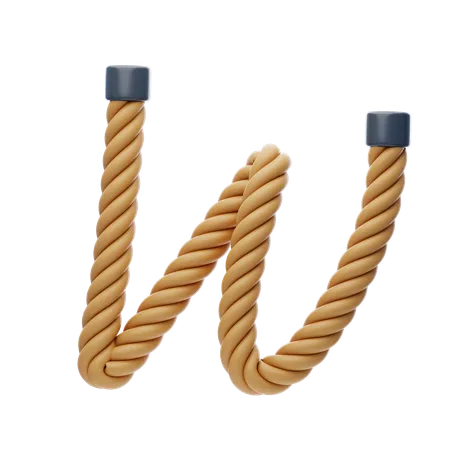 W  Letter  3D Icon