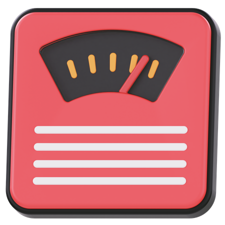 Waage  3D Icon