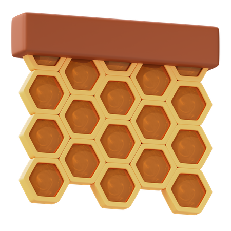 Bienenwabe  3D Icon