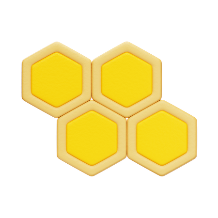 Bienenwabe  3D Icon