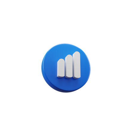 Wachstum Diagramm  3D Icon