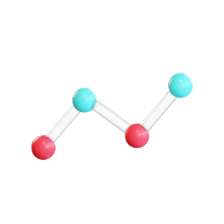 Wachstum Diagramm  3D Illustration