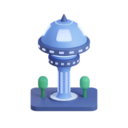 Wachturm  3D Icon