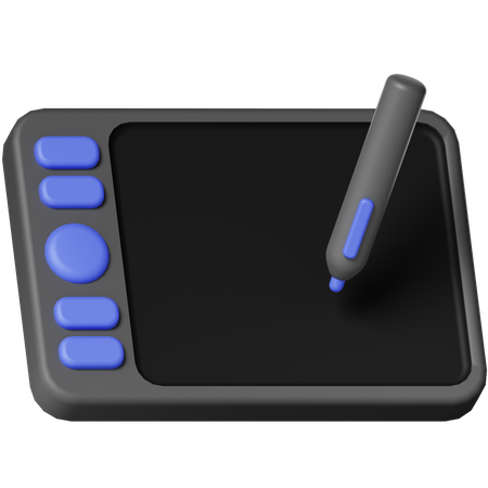 Wacom Tablet  3D Icon