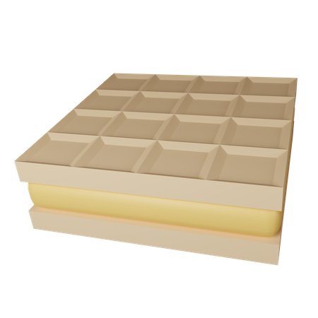 Wafer  3D Icon