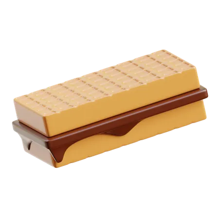 Wafer chocolate  3D Icon